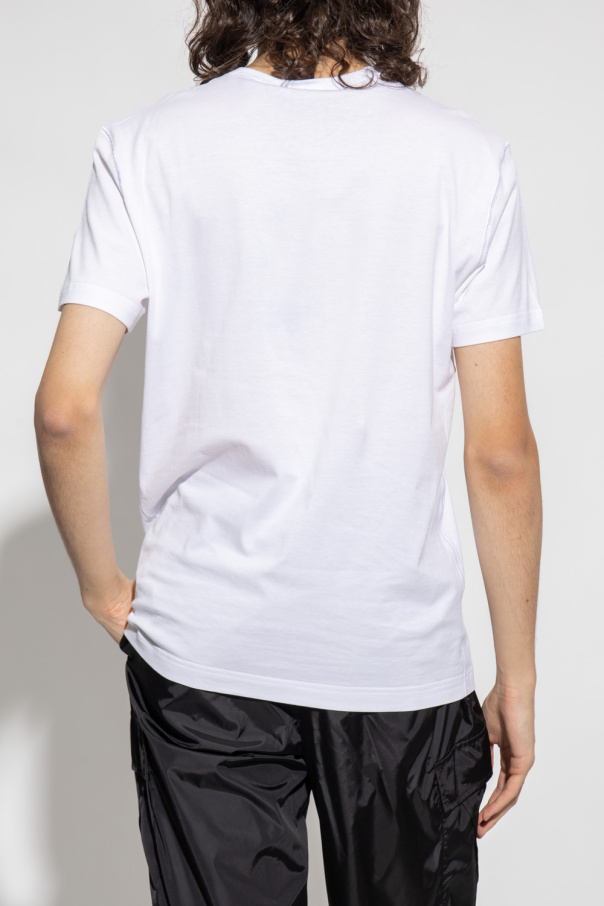 White Appliquéd T-shirt Dolce & Gabbana - Vitkac AS